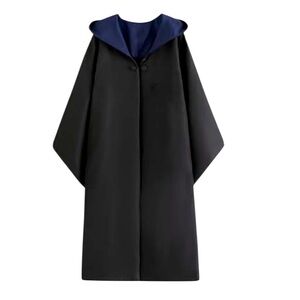 YLYGJGL Adult Magician Robe Cosplay Wizard Cape Hooded Cloak Halloween Costume